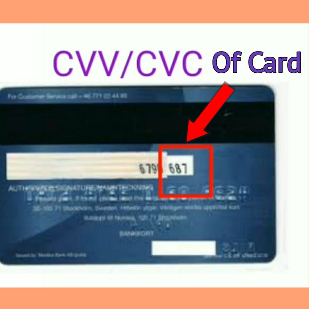 CVV in debit card mightytechy.com