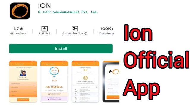 Ion Internet App